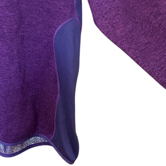 Columbia Omni-Heat Reflective ¼ Zip Pullover Purple Wicking Gorpcore Hiking-XL - Picture 6 of 13